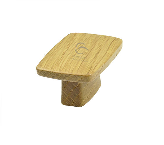 SQUARE QUATTRO WOODEN CUPBOARD DOOR KNOB